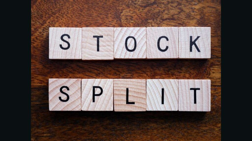 agi infra stock split